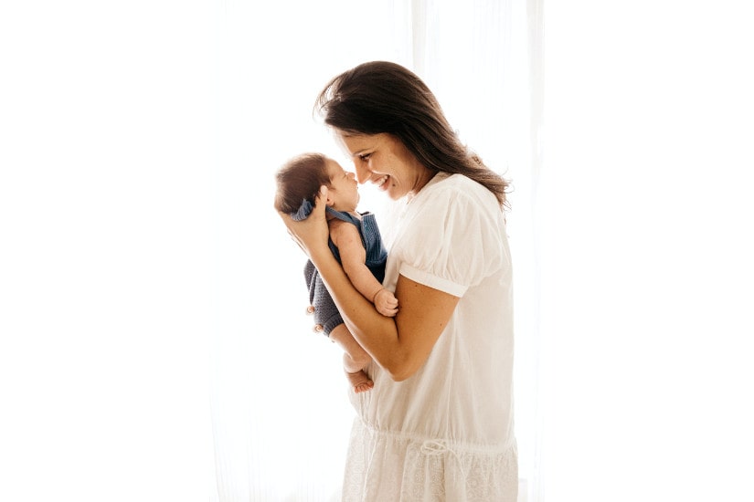 Breastfeeding promotes mother-baby bonding